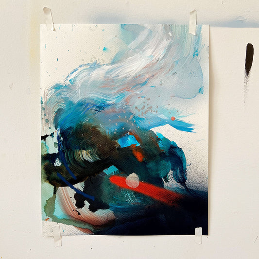 Day 40: Cut through my own thoughts with a knife dipped in logic.