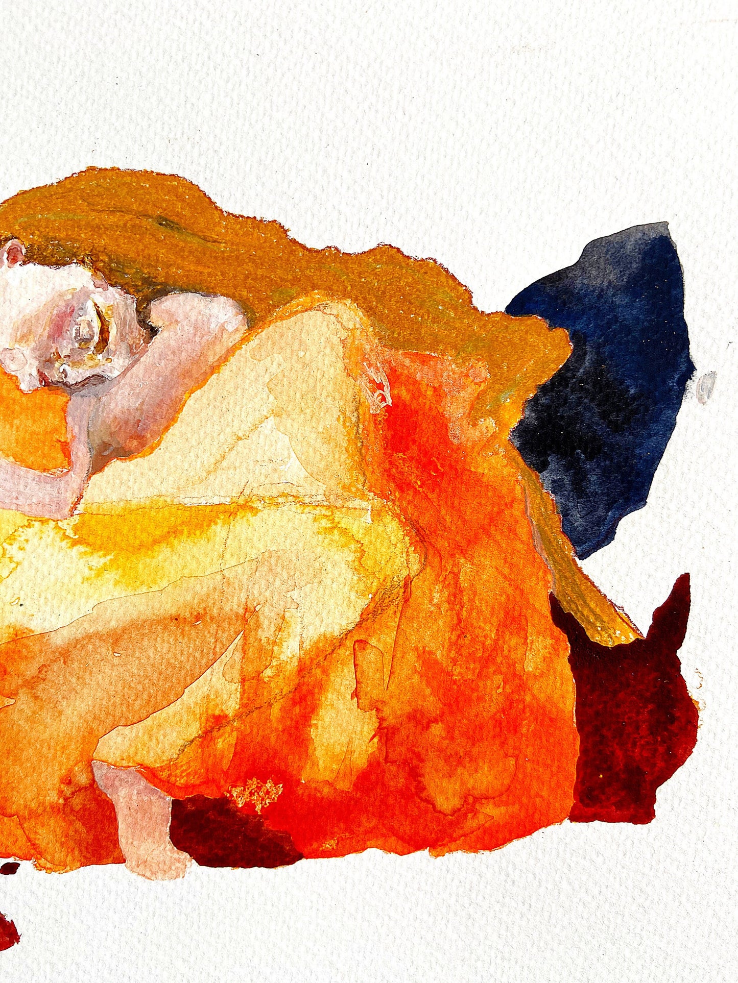 A study of Flaming June