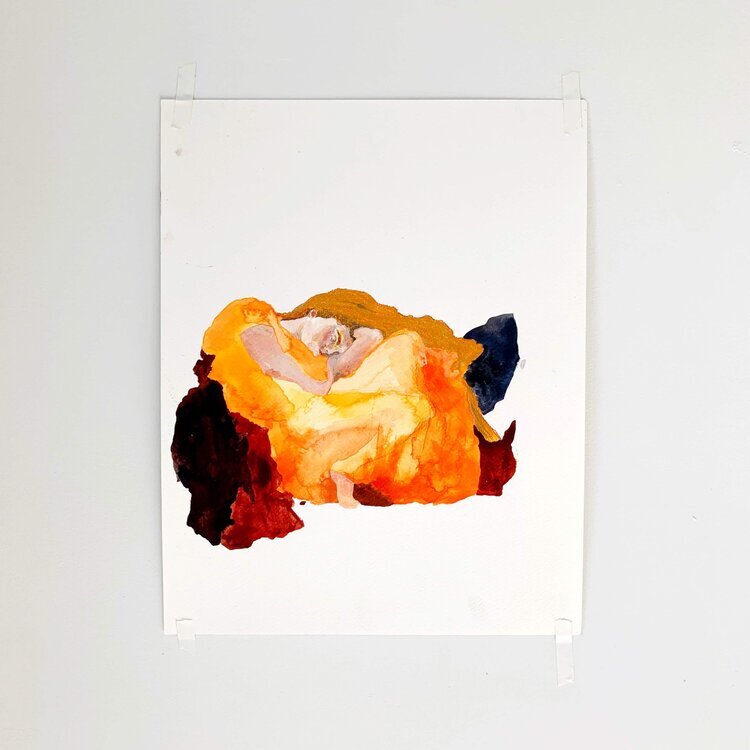 A study of Flaming June