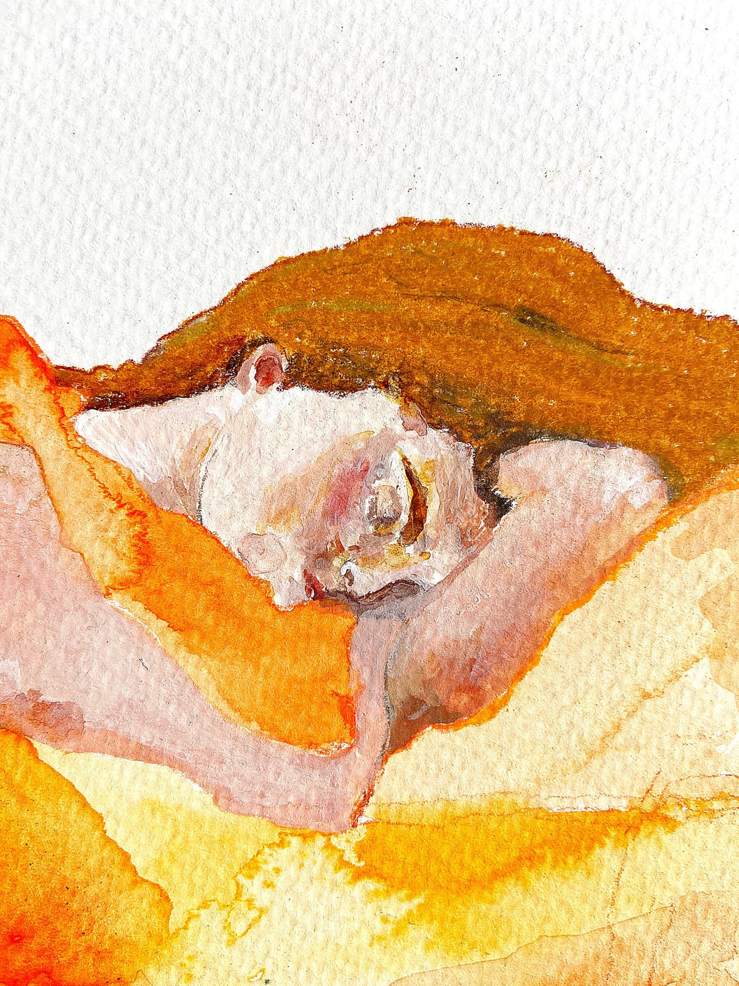 A study of Flaming June