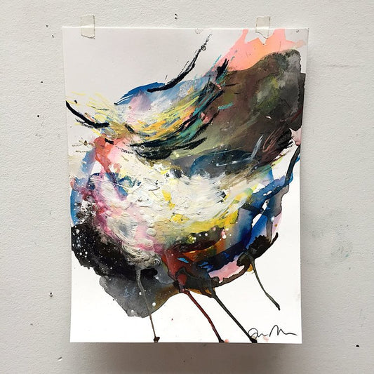 A safe yet blinding light pollutes the potential lurking in the darkness.