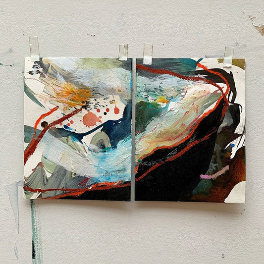 In a January living room.