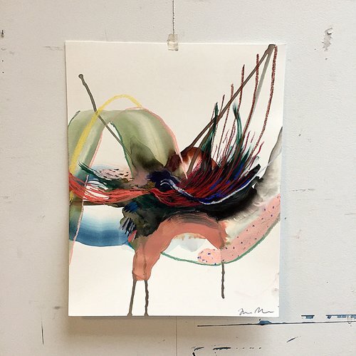 No title. Just painting as a step towards painting something better tomorrow.